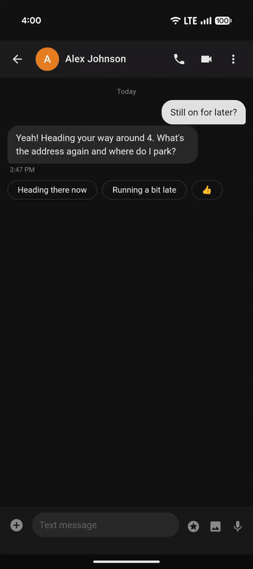 Snippets demo